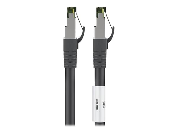 goobay CAT 8.1 SFTP, PiMF 2m Netvärkskabel svart svart