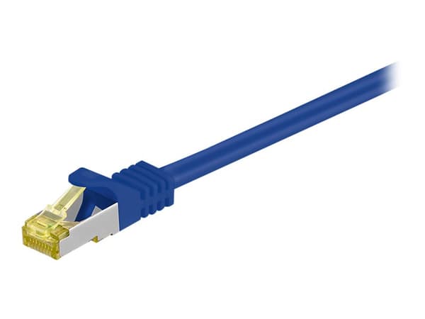 goobay CAT 7 SFTP, PiMF 3m Patchkabel Blå blå