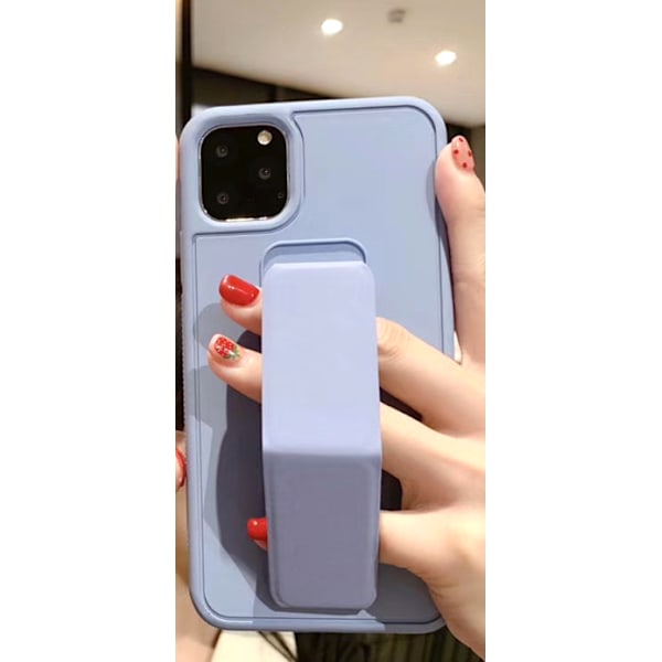Handrem Metall stativfodral för iphone 13 blå blå