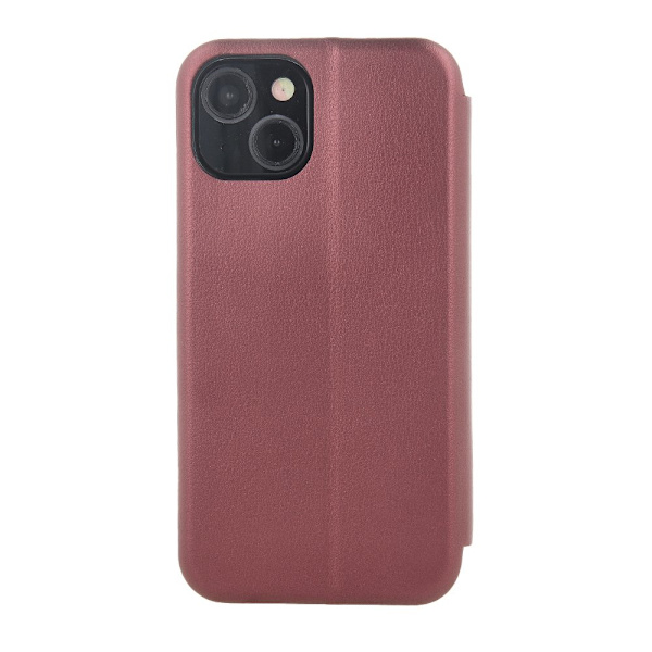 Smart Diva -kotelo iPhone 16 6,1\" viininpunainen brown