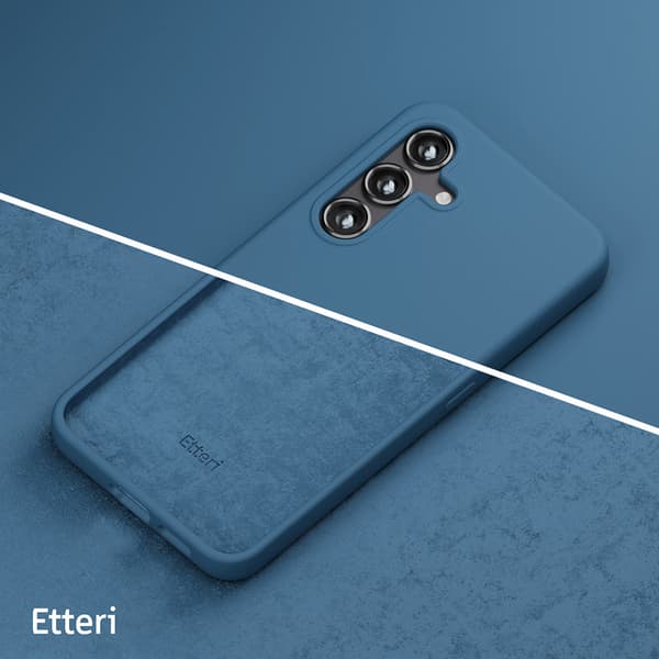 Etteri Silikonskal för Samsung Galaxy A17 5G / A18 5G mörkblå