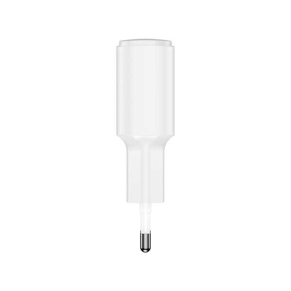 Forever TC-01-20C PD QC laddare 1x USB-C 20W vit vit