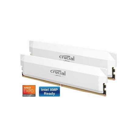 Crucial DDR5 SDRAM 32GB kit 6000MHz CL36 On-die ECC SO DIMM 262-PIN