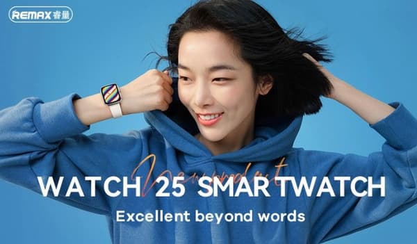 REMAX SMARTWATCH WATCH25 SVART