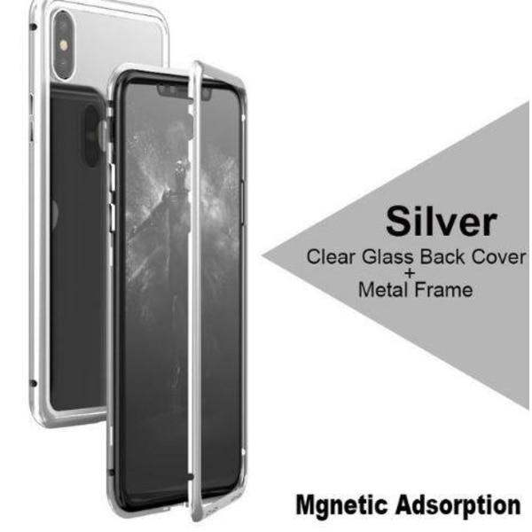 magnetisk glas bakfodra för iPhone Xs max