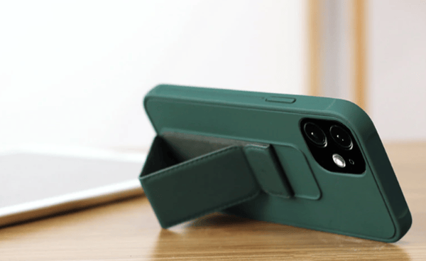 Handrem Metall stativfodral för iphone 13 pro grön