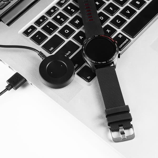 LADDKABEL FÖR HUAWEI WATCH SVART