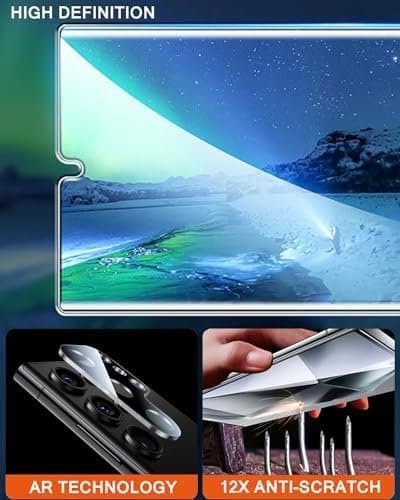 2 st Sekretess skärmskydd för Samsung S24 Plus