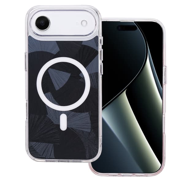 Flash Mag-fodral för iPhone 17 Air 6,6\" svart