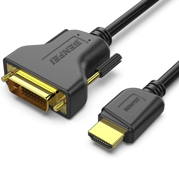 BENFEI HDMI to DVI Cable 0.9m Bidirectional 1080P Black