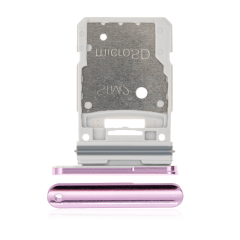 Dubbel SIM-kortshållare för Samsung Galaxy S20 FE 5G (Cloud Lavender) lila