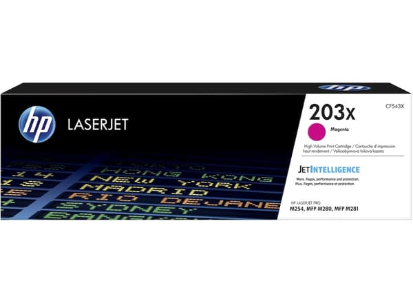 HP 203X Magenta 2500 sidor Toner CF543X