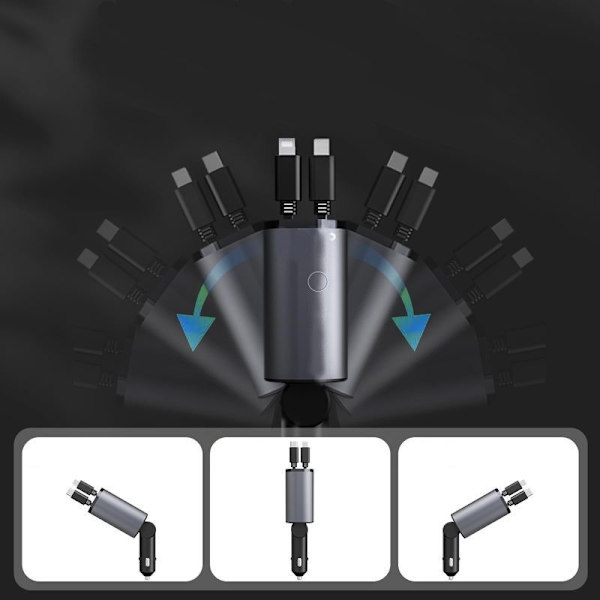 BILLADDARE T-PHOX FLEXIT 4IN1 86W GRÅ