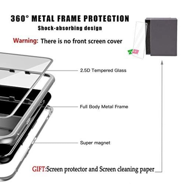Magneto 360" fodral för Samsung S10|svart