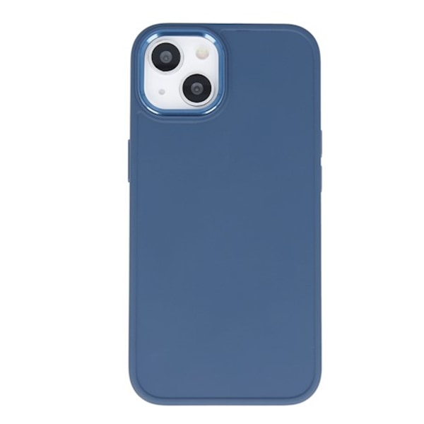 Satinfodral för iPhone 14 Pro 6,1" mörkblå blå