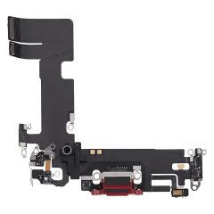 Laddningsport Flexkabel för iPhone 13 (Begagnad OEM-dragning) (Röd) röd