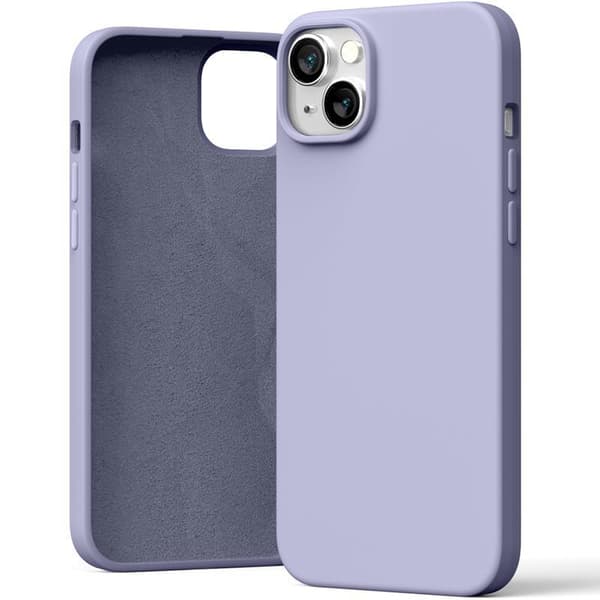 MERCURY SILICONE fodral SAMSUNG S25+ LAVENDER grå