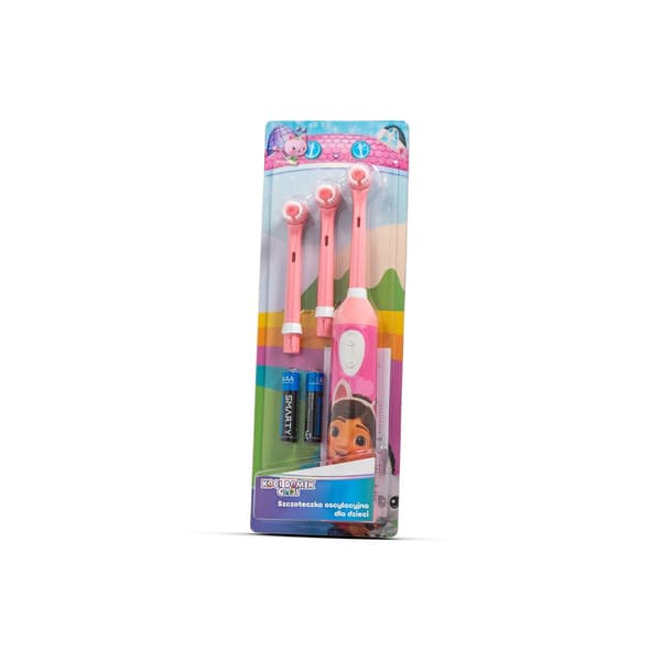 Gabby's Dollhouse oscillerande barntandborste rosa rosa