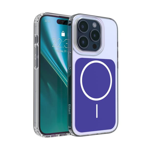 Etteri Hidden Pearl skal för iPhone 15 Pro mörkblå blå