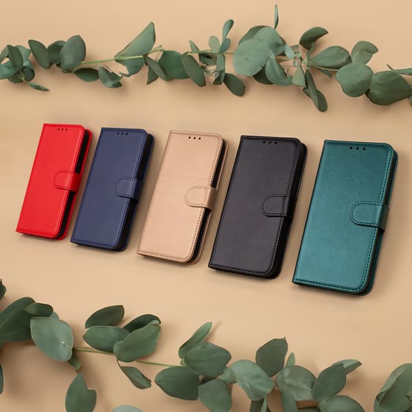 Smart Classic fodral för iPhone 16 Plus guld