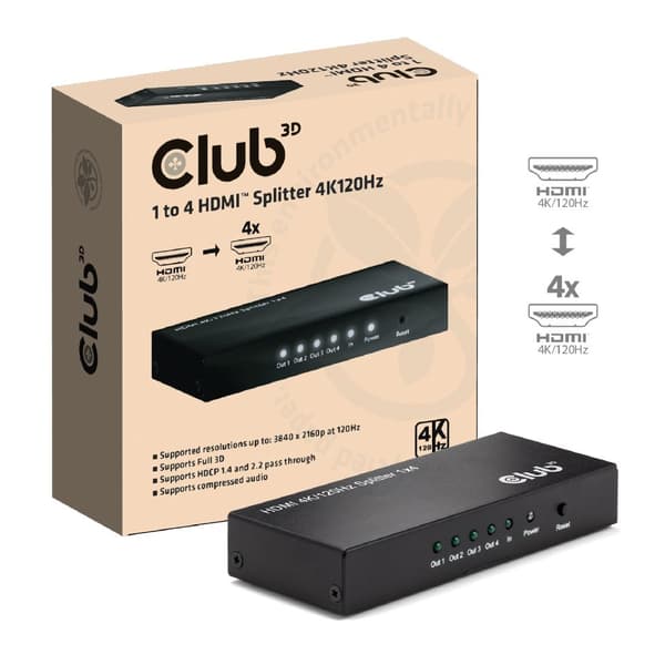Club 3D trådlös video/audio udvider