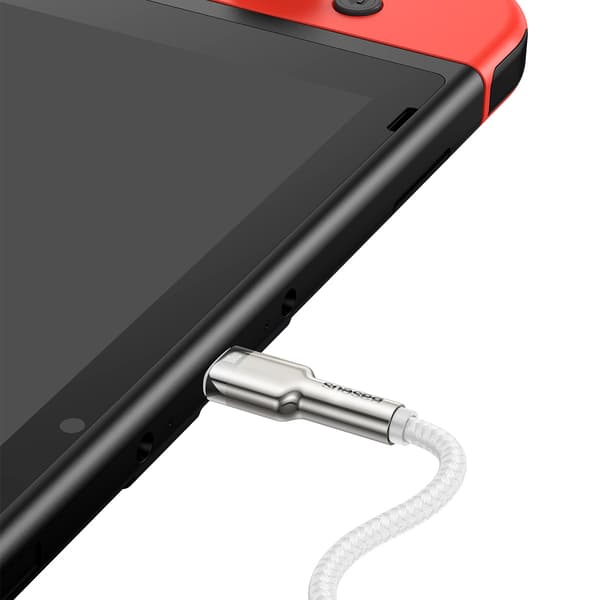 Baseus kabel Cafule Metal PD USB-C - USB-C 1,0 m vit 100W vit