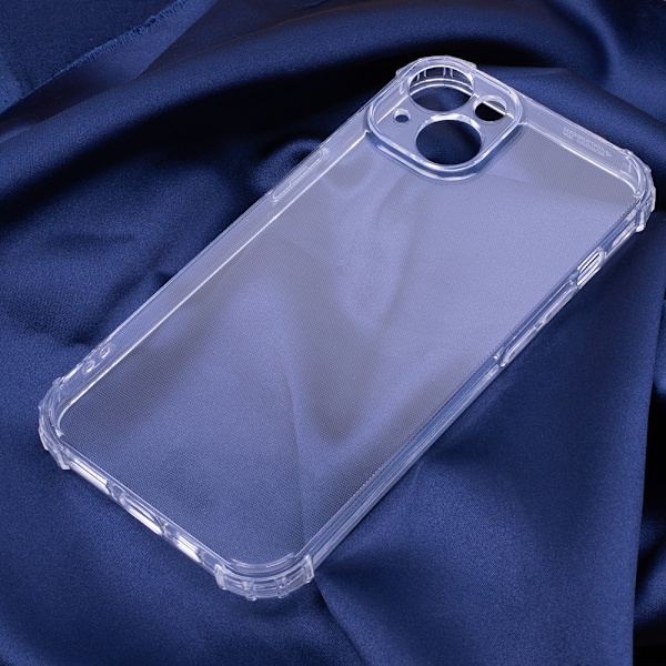 Anti Shock 1,5 mm fodral för iPhone 15 Plus 6,7" transparent