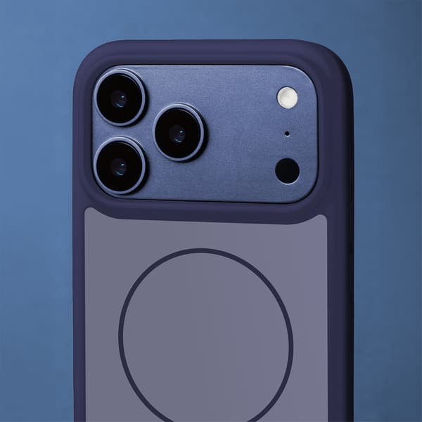 Frame Thin Mag skal för iPhone 11 mörkblå