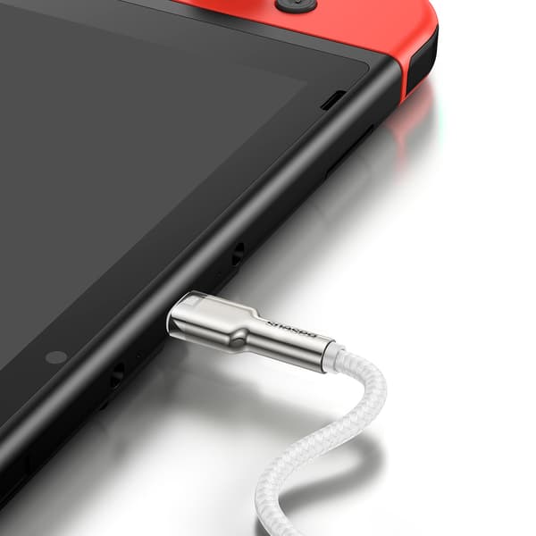 Baseus kabel Cafule Metal PD USB-C - USB-C 1,0 m vit 100W vit