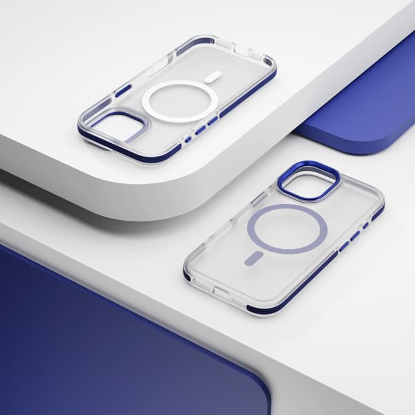 Etteri Icy Mag skal för iPhone 17 blå