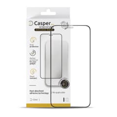 Casper Pro Silikon Härdat Glas för iPhone 12 Mini (Detaljhandelsförpackning) (Klar)