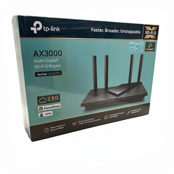 TP-Link Archer AX55 Pro V1 trådlös router