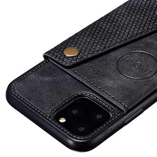 ny design iphone 11 pro plånboks fodral med magnet grå "Grey"
"grå"