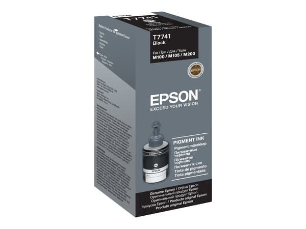 Epson T7741 svart Bläkrefill C13T77414A svart