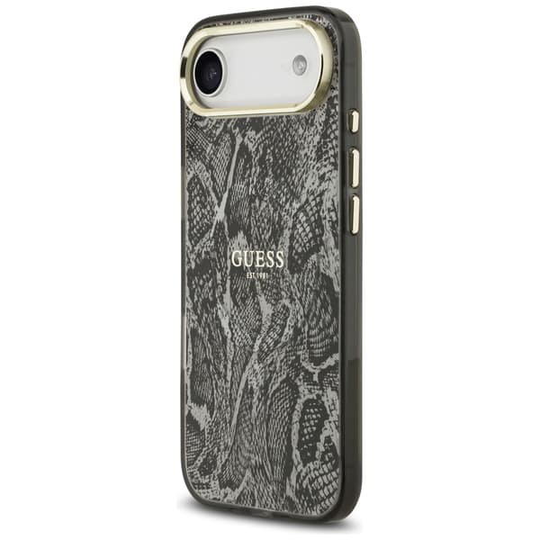 Guess Python Pattern MagSafe fodral för iPhone Air svart svart