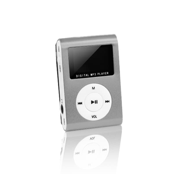 Setty MP3 med LCD + hörlurar silver silver