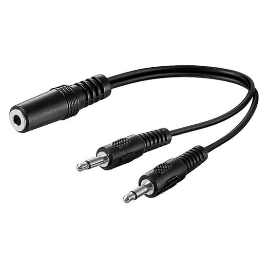goobay AVK 325-0020 ljud adapter 20cm