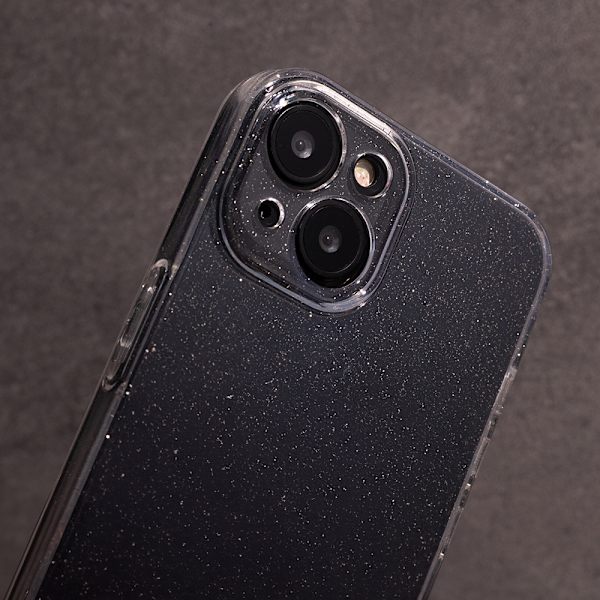 glittersilikon  fodral för iPhone Xr