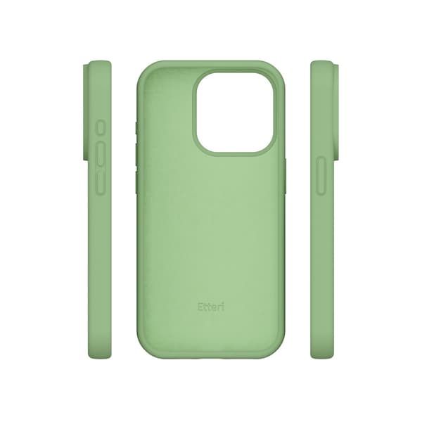 Etteri Silikonskal för iPhone 12 / 12 Pro 6,1\" ljusgrön