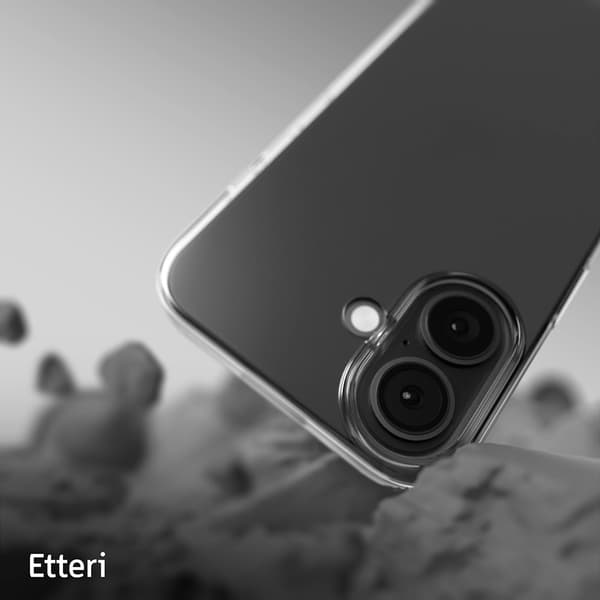 Etteri transparent skal för iPhone 16 Plus