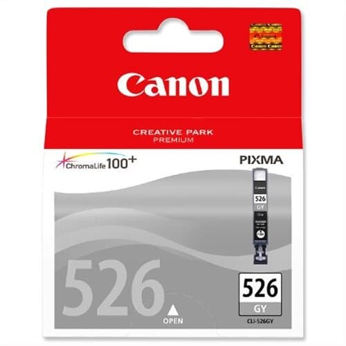 Canon CLI 526GY Grå 1515 sidor bläckbehållare 4544B001