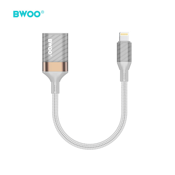 BWOO Adapter Lightning till USB BZ70