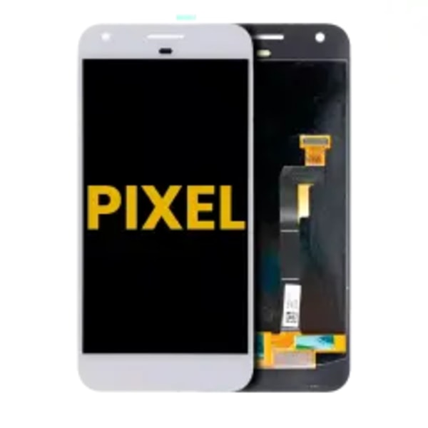 OLED-enhet utan ram för Google Pixel (renoverad) (vit)