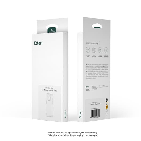 Etteri Clear case for Samsung Galaxy S24 Plus