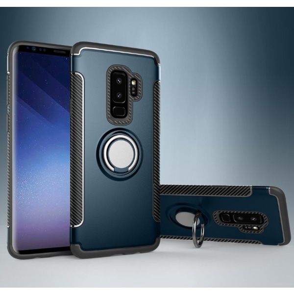 Samsung S9 plus fodral med Roterande ring