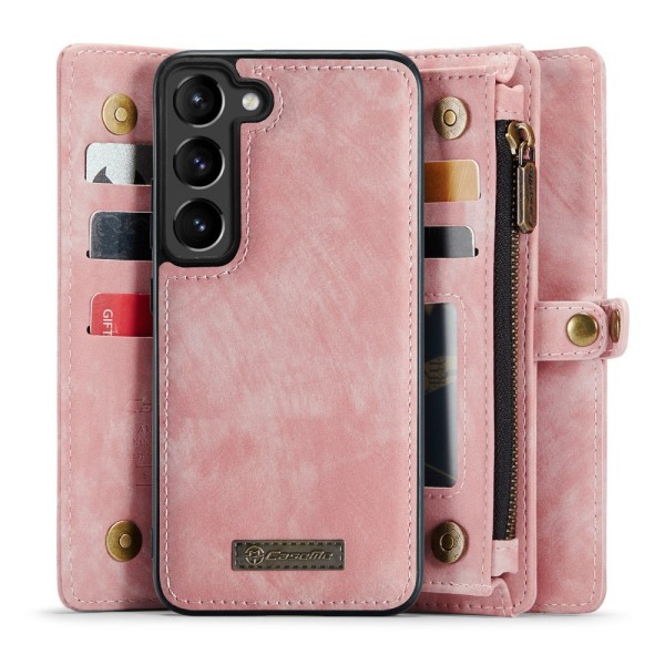 hög kvalitet CaseMe 008 för Samsung S23 plus|rosa rosa