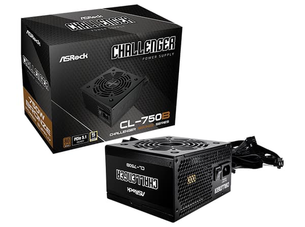 Asrock Challenger CL-750B strömförsörjning 850Watt