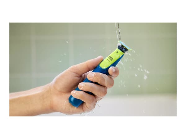 Philips OneBlade QP225 Barberhoved Blå grön Silver grön