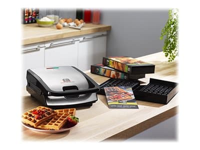 Tefal Snack collection SW852D12 Sandwichtoaster / vaffeljern