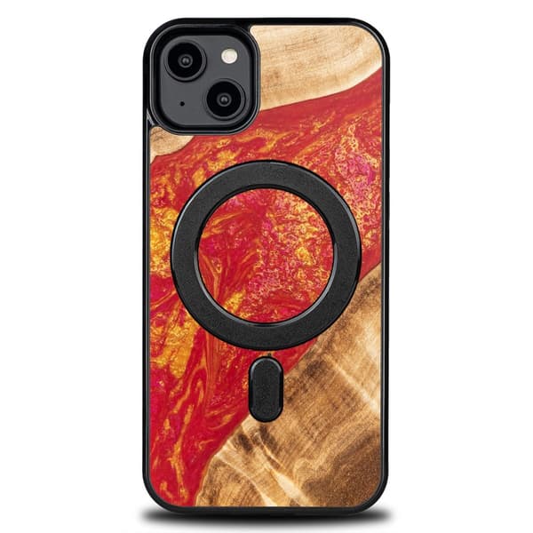 Bewood Unique Case for iPhone 15 Plus 6.7\" Neons Paris with MagSafe